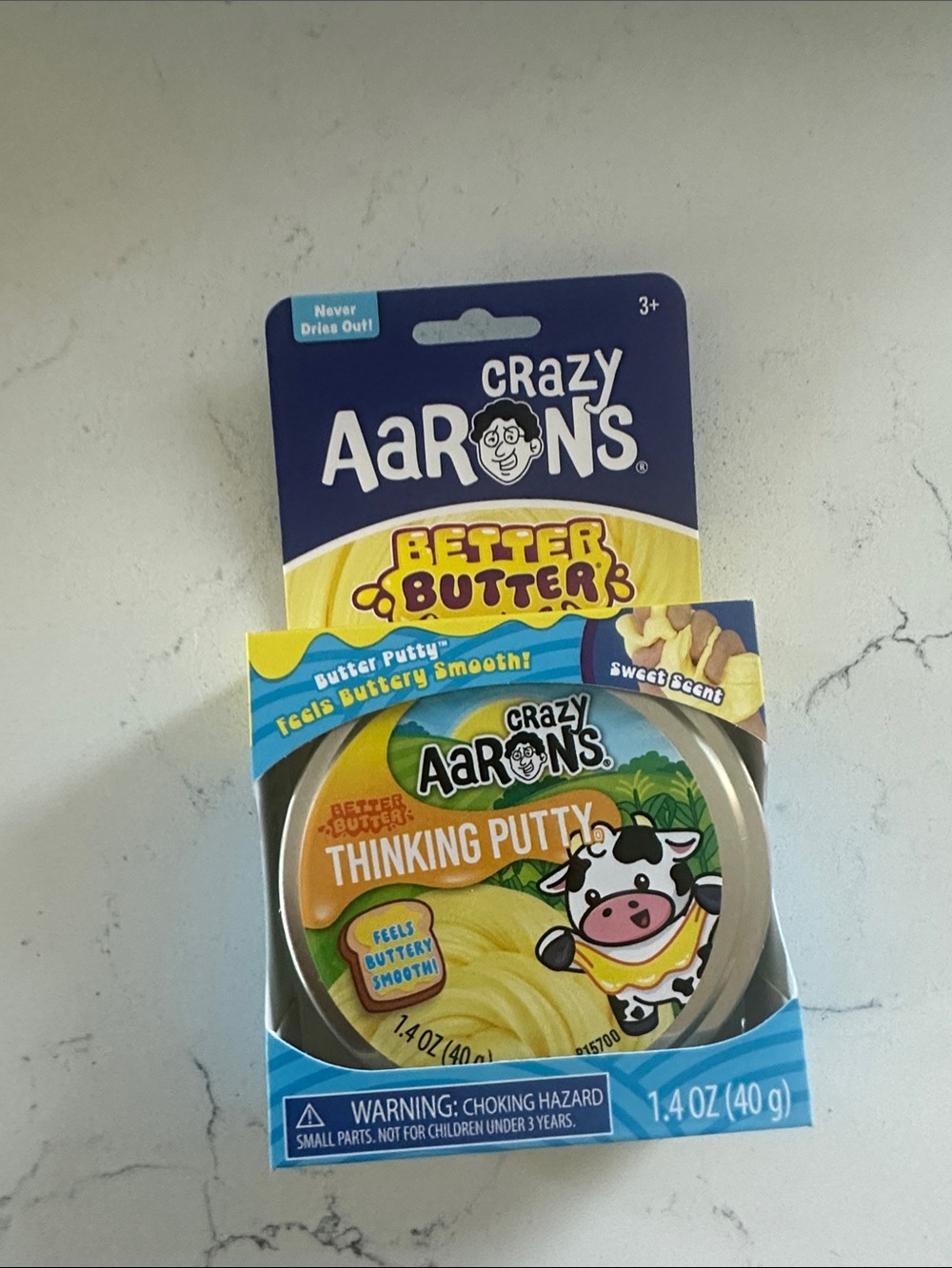 Better Butter Thinking Putty - Yellow